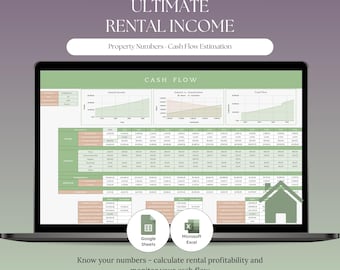賃貸物件テンプレート | 家主向け収入・支出トラッカースプレッドシート | 賃貸物件の簿記（Excel） | Googleスプレッドシートによる不動産管理