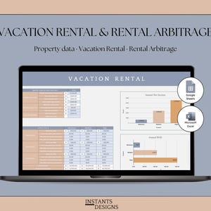 Airbnb Arbitrage Rechner Excel Google Sheets Rent-to-Rent-Deal-Analysator Kurzfristige Mieteinnahmen ROE Tabelle Grundbesitz