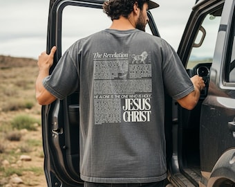 Geloof over angst christelijk T-shirt | Christelijk T-shirt met comfortabele kleuren | Unieke draagbare schriftkunst | Uniseks op de Schrift geïnspireerde kleding