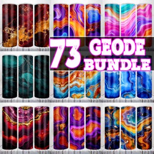 Bundle 20 oz Geode Tumbler Wrap Bundle, 20oz Tumbler Sublimation Designs, Digital Download