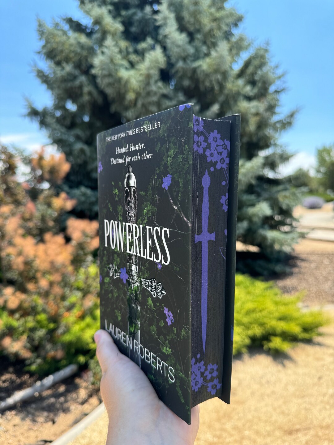 Powerless SPRAYED EDGES Powerless by Lauren Roberts Special Edition ...