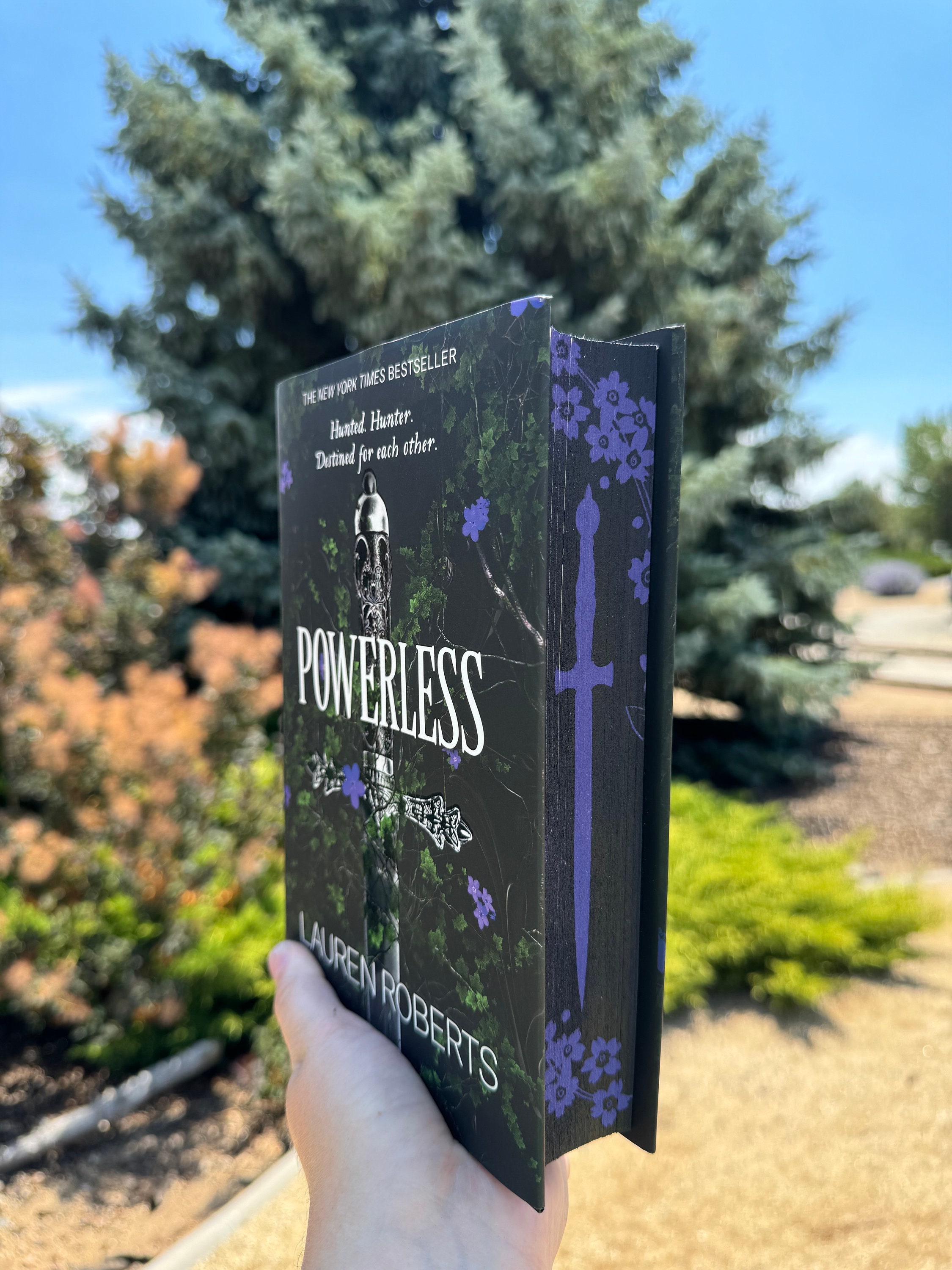 Powerless SPRAYED EDGES Powerless by Lauren Roberts Special Edition ...