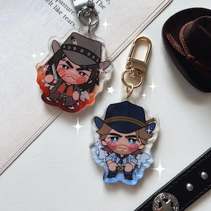 NEW! COWBOY BROTHERS Keychains