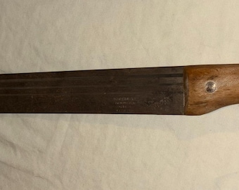Tobacco or Beet Machete - Antique Farming Tool - Very Sharp Rounded Curve -  15