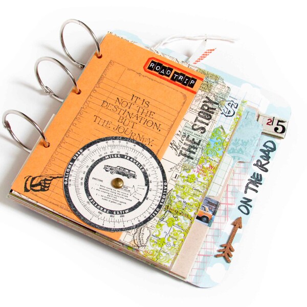 Road Trip Mini Journal/ Album/ Memory Book