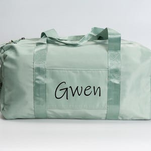 Personalized Duffle Bag: Monogrammed Polyester Weekender, Travel, Gym Bag