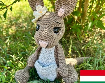 Ravelry: Amigurumi Kangaroo - Evie pattern by Kate E. Hancock