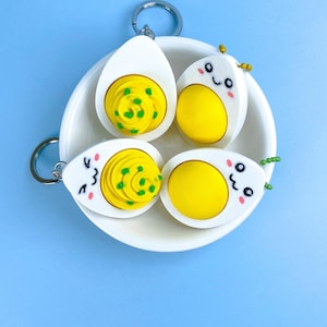 Clicker Egg keychain