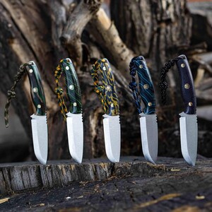 colorful knives, gift knife, name engravable knife, personalized quality gift