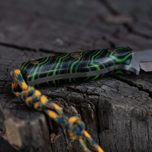 Minimalist Custom Knife, EDC Gear, Outdoor Life Equipment, Caravan Equipment, Knife for Child, Bushcraft Knife