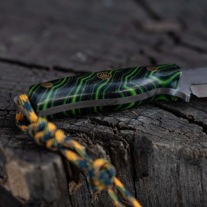 Minimalist Custom Knife, EDC Gear, Outdoor Life Equipment, Caravan Equipment, Knife for Child, Bushcraft Knife