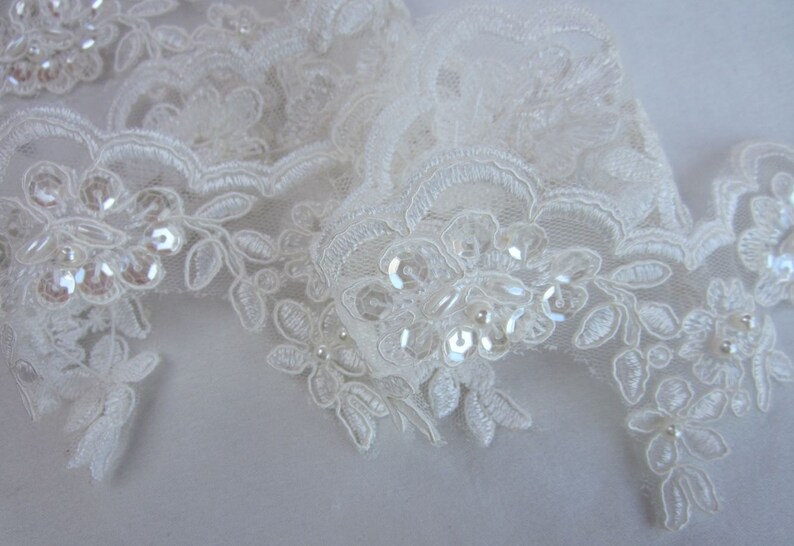 Ivory Novelty Beaded Tweed main image 1