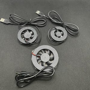 Fan v2 for Isopods, Reptiles. Forced air exchange for a healthier terrarium. Sold as each.