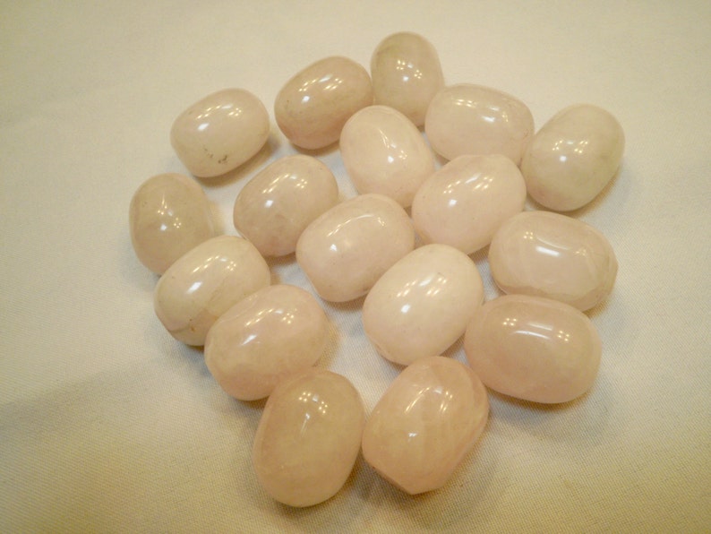 Giant Statement Rose Quartz Tubular Cushion Beads