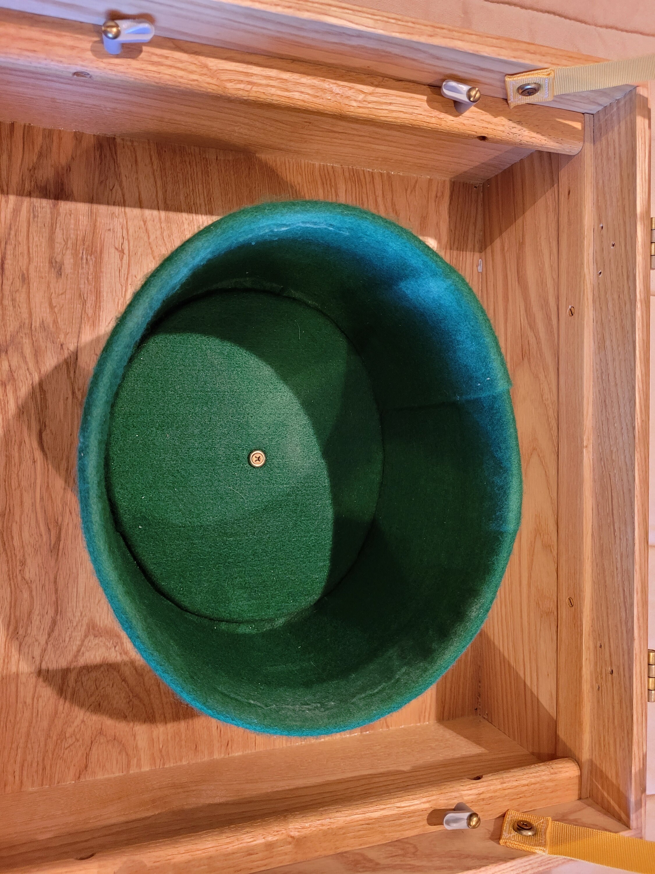 Wooden Hat Box - Oak - Ranch Life®