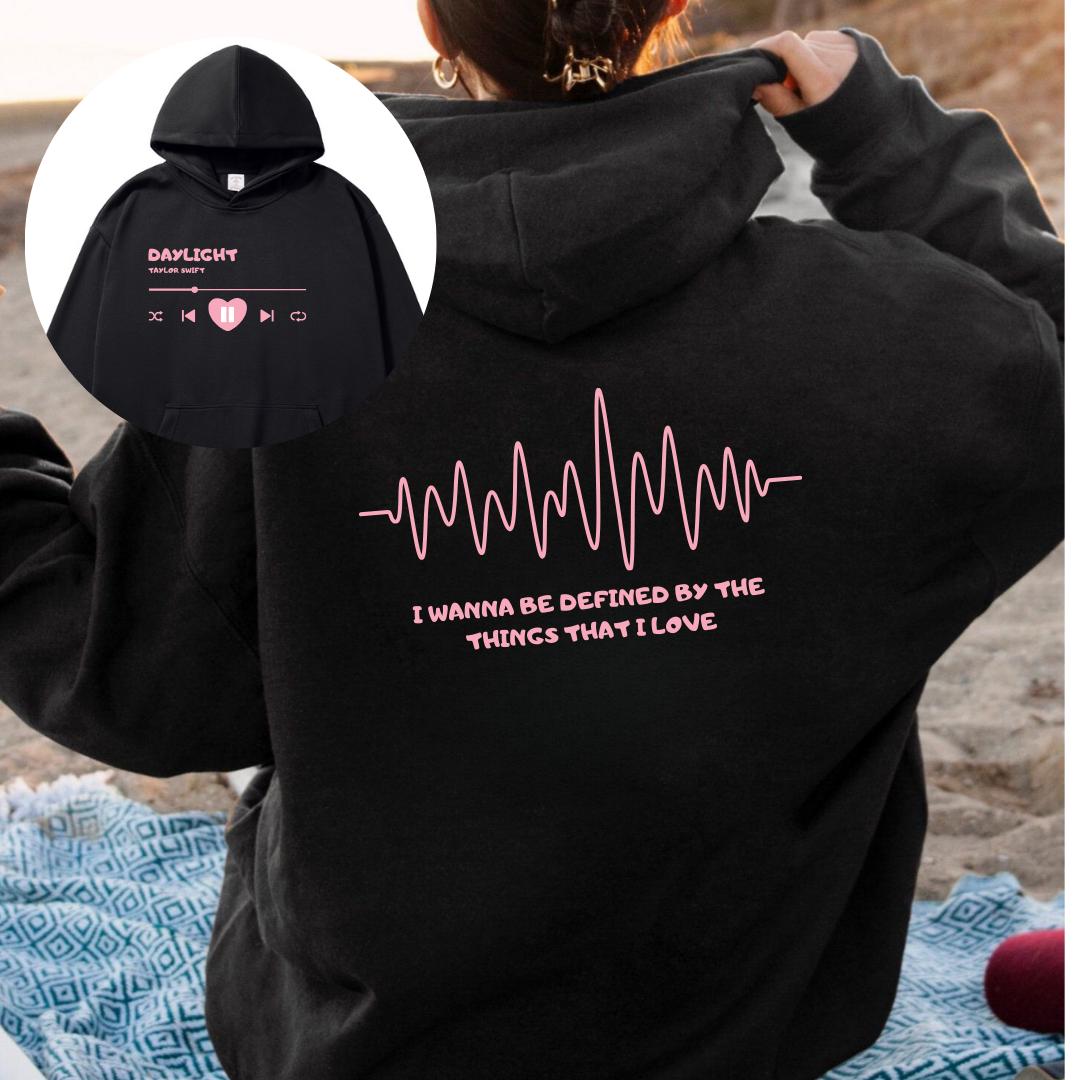 Song Lyric Hoodies Etsy