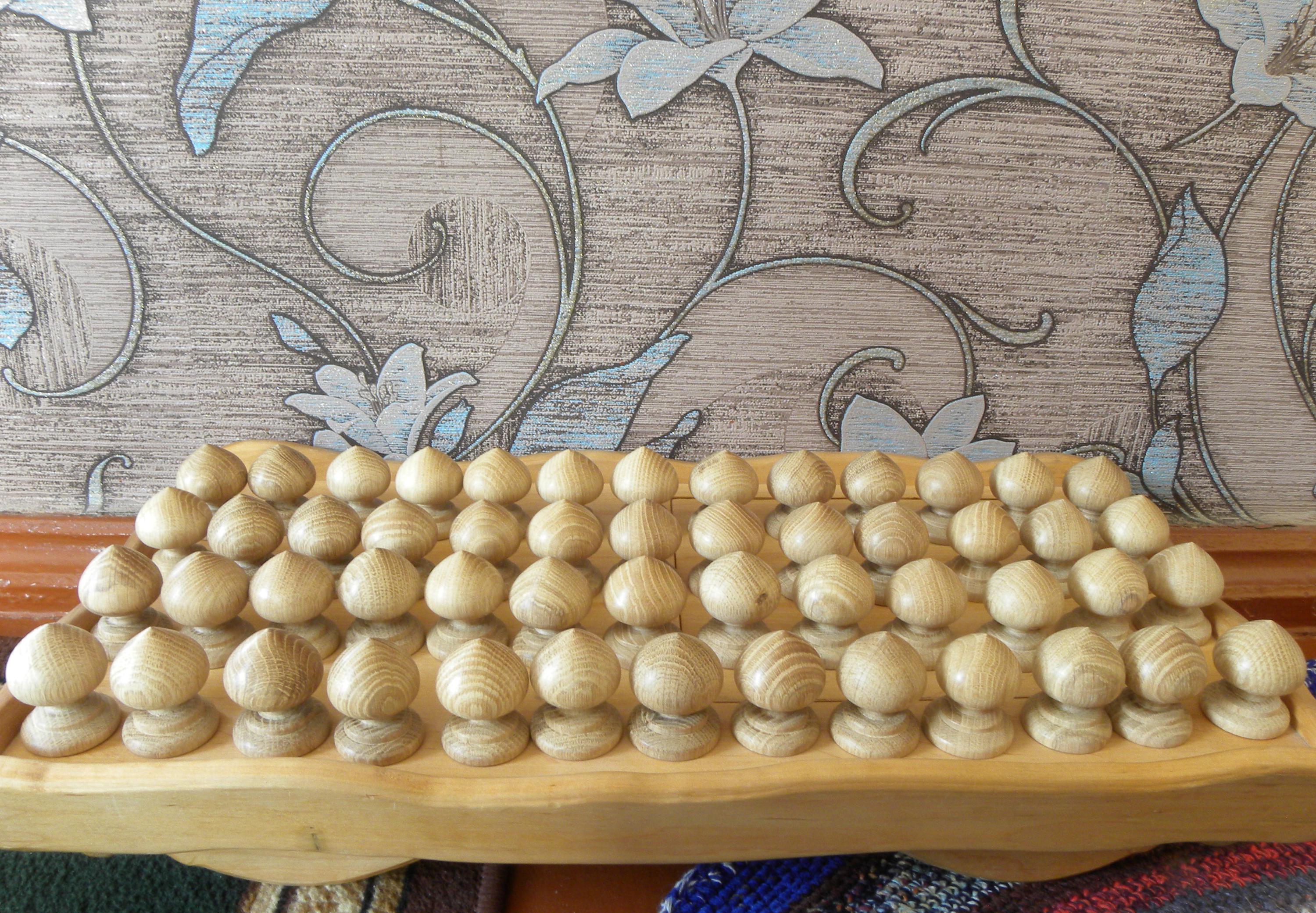 Custom Wood Finials 50, Ends Made of Oak Wood - Etsy
