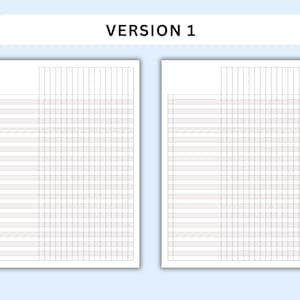 May include: Two blank grid pages with 35 rows and 50 columns. The grid is divided into squares with thin lines. The pages are white with a light gray border.