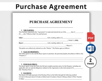Modelo de contrato de compra e venda para impressão, contrato de compra e venda editável, contrato comercial de venda, contrato de compra de imóvel em PDF Word