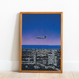 Hiroshi Nagai Vintage Framed Wall Art, Japanese Retro Poster, Wall Art Prints, Wall Decor Art Gift Framed , Unframed Vintage Poster