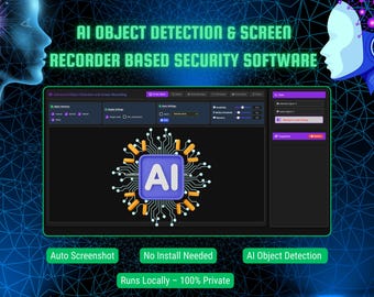AI Object Detection & Screen Recorder – Browser-Based Security Software (No Install)
