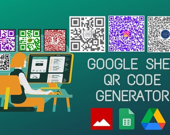 Custom QR Code Generator - Logo & 16 Million Colors (Digital Product)