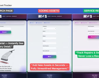 Google Sheets Bestands- und Ressourcenverfolgung | Material Stock & Zuteilungs-Dashboard
