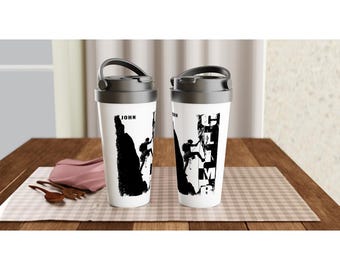 Mug d&#39;escalade homme personnalisé, tasse d&#39;alpiniste, tasse de camping, tasse de camp de voyage, tasse de voyage, cadeau d&#39;accessoires d&#39;escalade