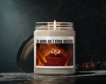 Apple harvest scented elmo candle