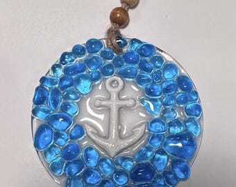 Atrapasol o adornos navideños con temática costera