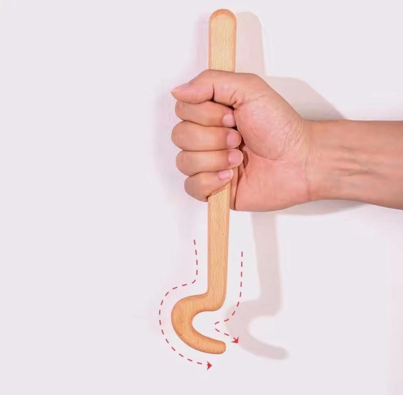 Forming Handle Wooden Ceramic Shaping Tool โ Long Handle Pottery Edge Smoother ...