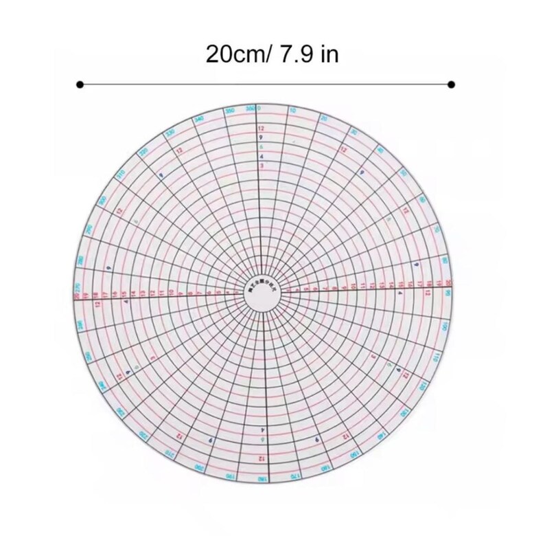 Chart Divder Ruler 20cm Ceramic Spinner Divider Ruler | Pottery Measuring, Pattern Tool ...