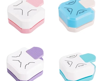 3-in-1 Corner Rounder & Embosser | DIY Paper Punch for Photos, Cards, Business Cards