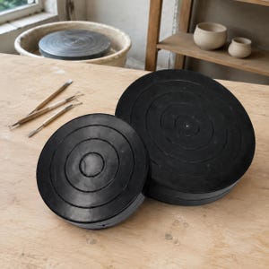 Pottery Turntable – Plastic Clay Sculpting & Ceramic Decorating Wheel, 11cm / 18cm