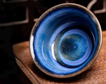 300ml Blue Crystalline Medium-Temperature Ceramic Glaze (1180–1300C) • DIY Pottery Paint & Coloring Pigment