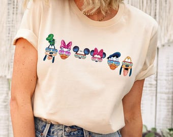 Disney Friends Sunglasses Shirts, Disney Friends Shirts, Disney Movie Shirt, Funny Friends Shirts