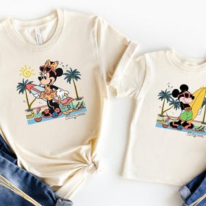 Disney Friends Summer Shirt, Minnie Summer T-Shirt, Mickey Surfboard Shirt, Disney Trip Shirt, Disney Summer Shirt, Holiday Shirt