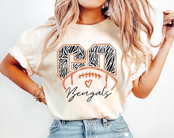 Cincinnati Leopard Football T-Shirt, Let's Go Cincinnati Team Mascot Shirt, Fall Football Season Tee