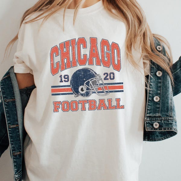 Chicago Football 1920 T-Shirt: Vintage Style Chicago Sweatshirts