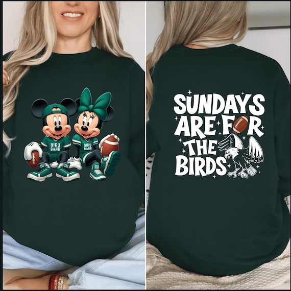 Philadelphia Football Shirt : Sundays Are For The Birds - Philly Game Day Sweatshirt