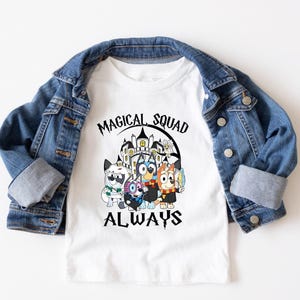 Magical Squad Cartoon Shirt: School Friends Party Tee