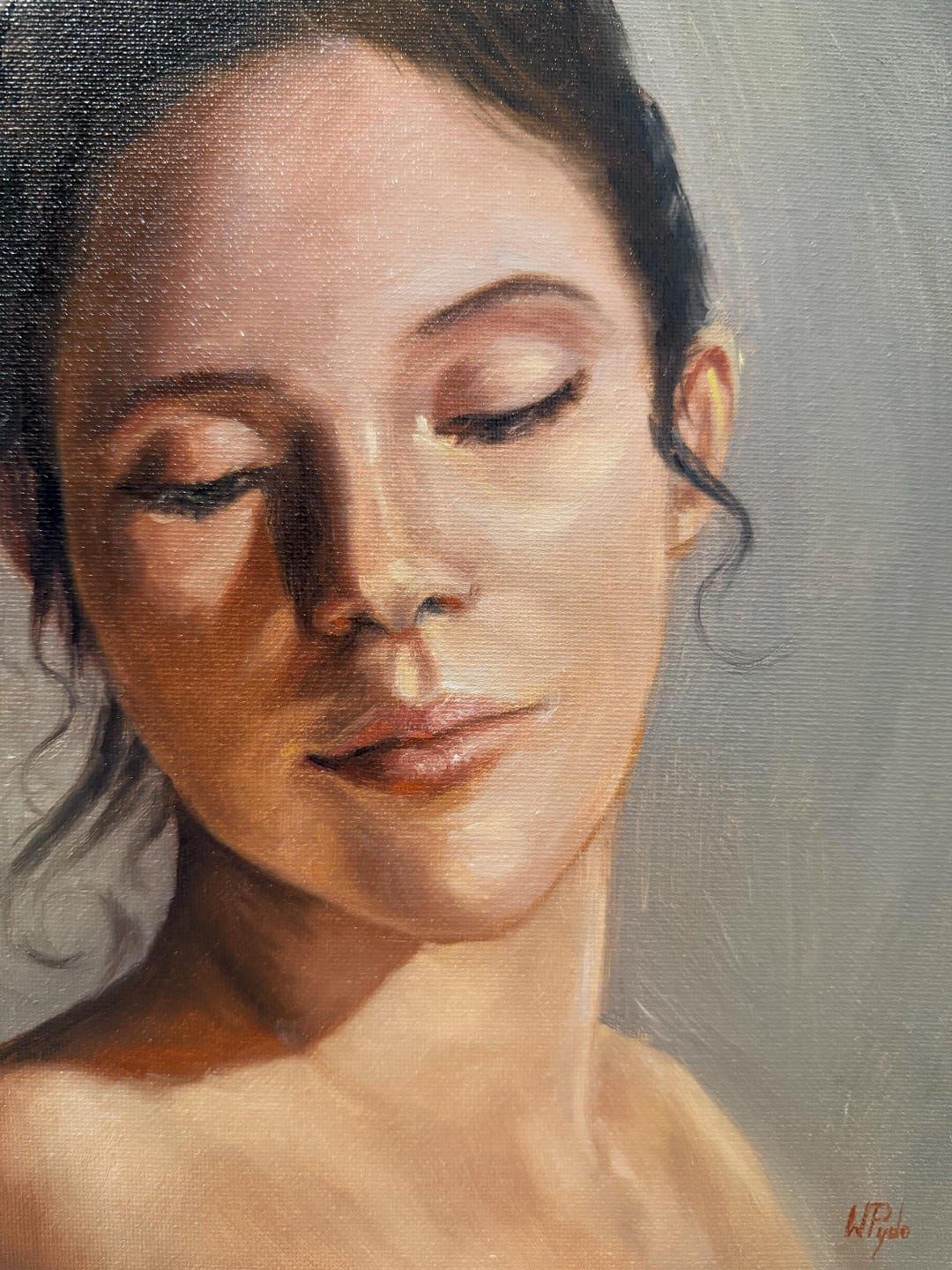 Custom Portrait Oil Painting - Hand-painted Canvas Art From Your Photo ...