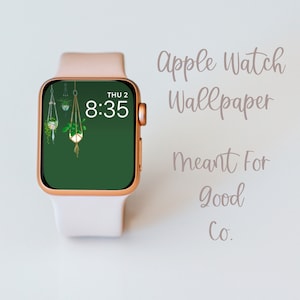 Boho Planters- Apple Watch Gesicht- Instant Digital Download