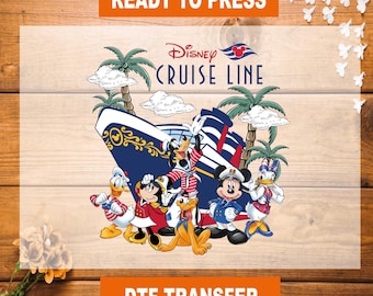 Disney Cruise Line DTF Transfer, Ready to Press