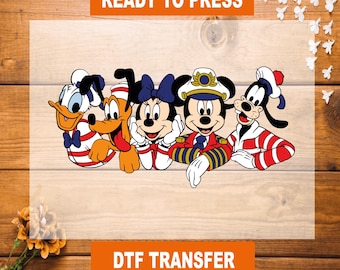 Disney Cruise 2025 DTF Transfer, Ready To Press