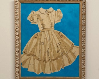 Matilda Original Dress Pattern Collage