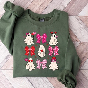Ghost Valentines Day Shirt,Valentines Day Shirts For Gift, Cute Love Shirt, Cute Valentine Shirt,Valentines Day Gift,Valentines Gift,Love