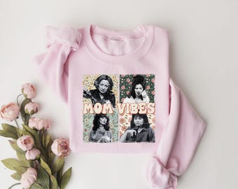 90’s Mom Vibes Shirt, Funny Mom Shirt, Mom Life Shirt, Trendy Funny Mom T-Shirt, Retro Mother Shirts, Mother's Day Gift, Cool Mom Gifts