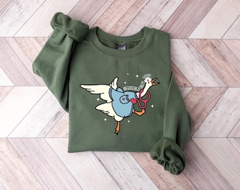 Nurse Silly Goose Sweatshirt, Nursing Student Shirt, Nurse Shirt, Nurse Gift, Nurse Appreciation Shirt, Pediatric Nurse