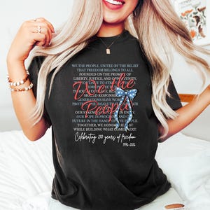 250th America Anniversary Shirt, We The People Shirt Celebrate Our 250th Anniversary Sweatshirt, United States Semiquincentennial Bild 5